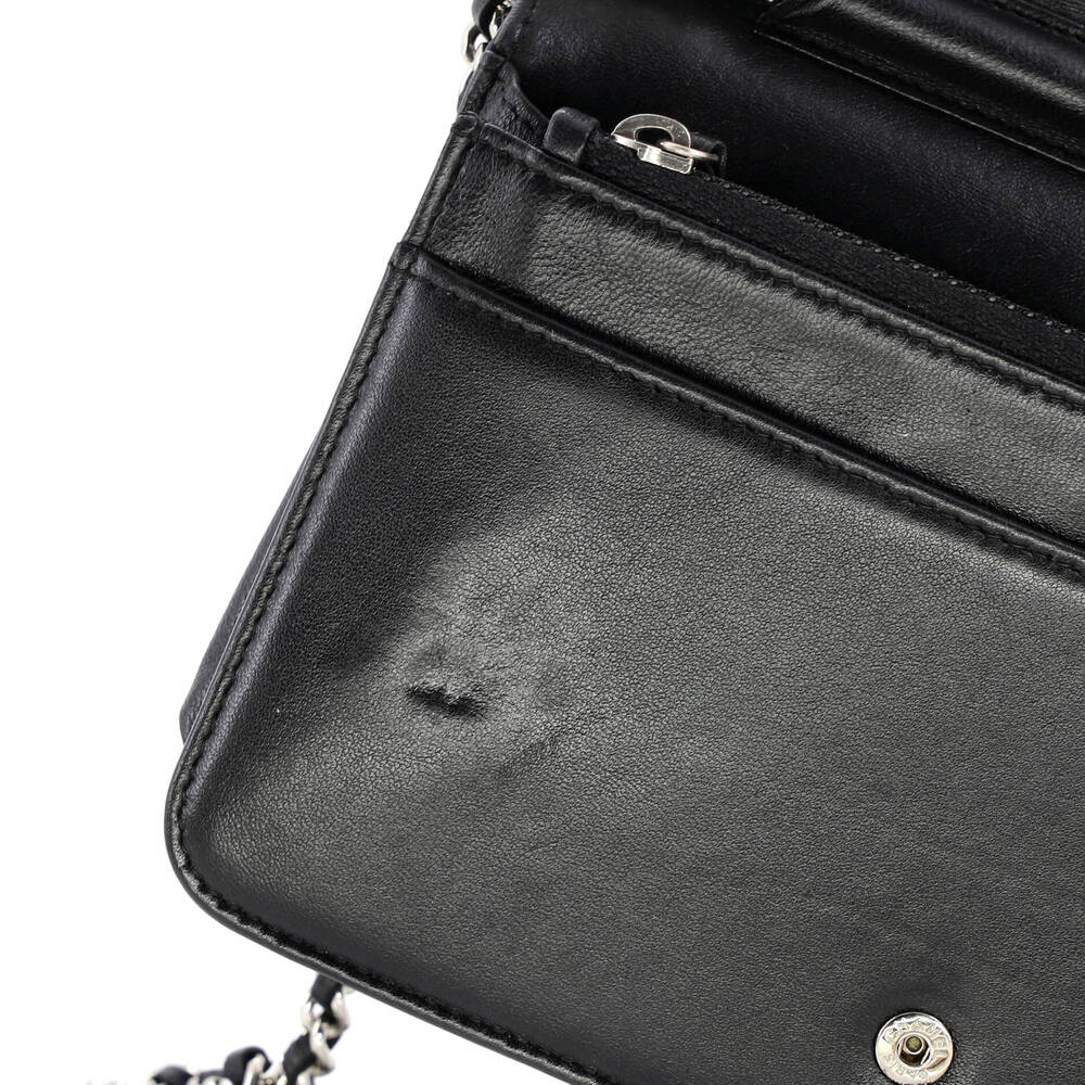 Chanel Airlines Wallet On Chain Quilted #222595C24B - Picture 7 of 9